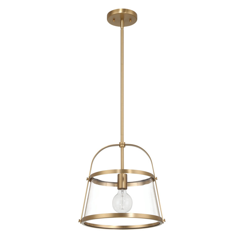 Calleja 1 - Light Geometric Pendant, Gold