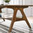 Arona Mid-Century Modern Wood Coffee Table With Shelf