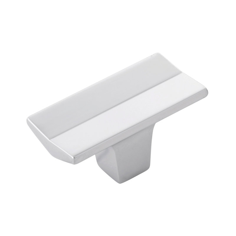 Avenue Rectangular Knob, Chrome