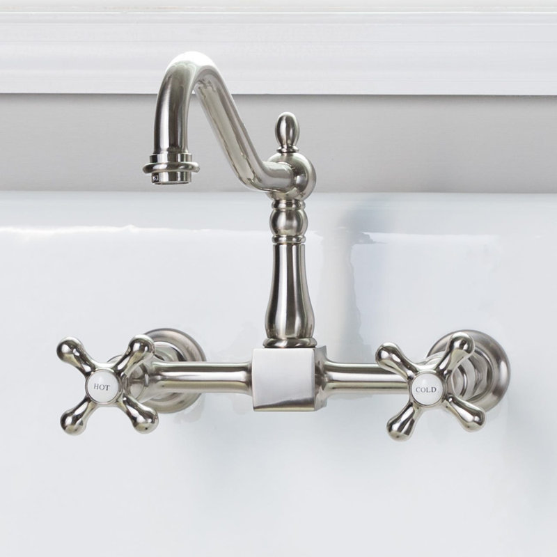 Chevington Kitchen Faucet, Brushed Nickel