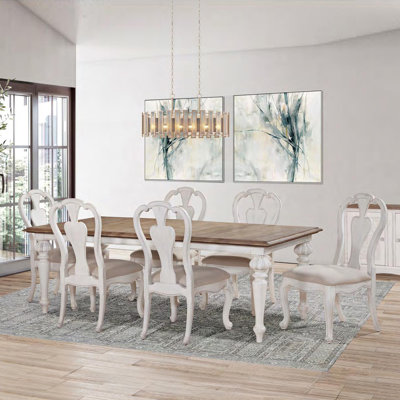 One Allium WayRemovable Leaf Solid Wood Dining Set by One Allium Way
