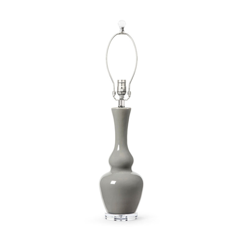 Ansonia Table Lamp, Graphite Glow