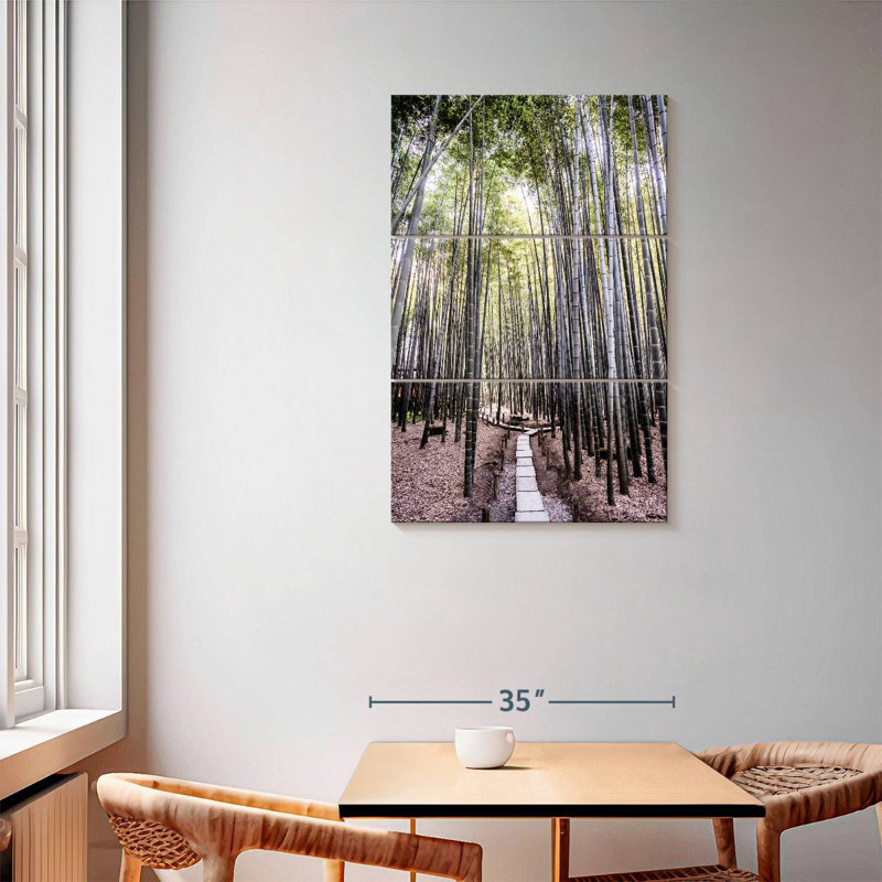 Harnek Bamboo Forest IV, 57" H x 36" W