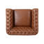 Kataryna Faux Leather Chesterfield Chair
