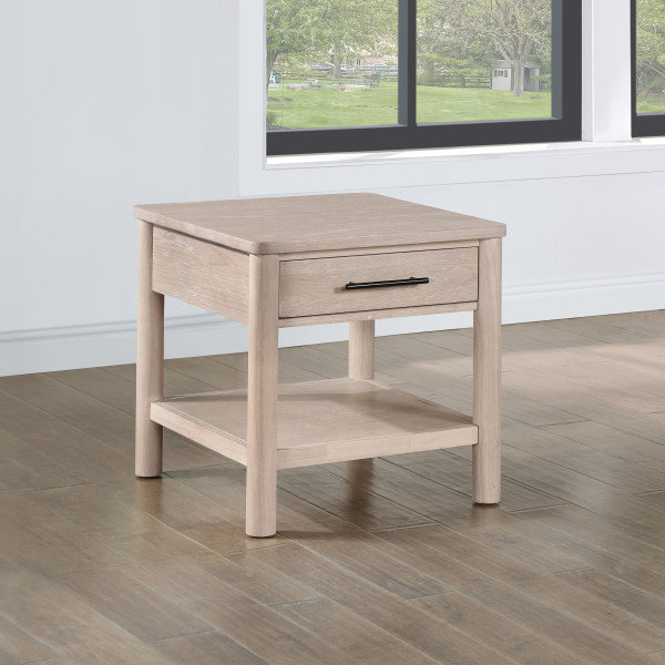 Coleson End Table With Storage
