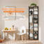137.5cm H x 40cm W Metal Bookcase-1230569986
