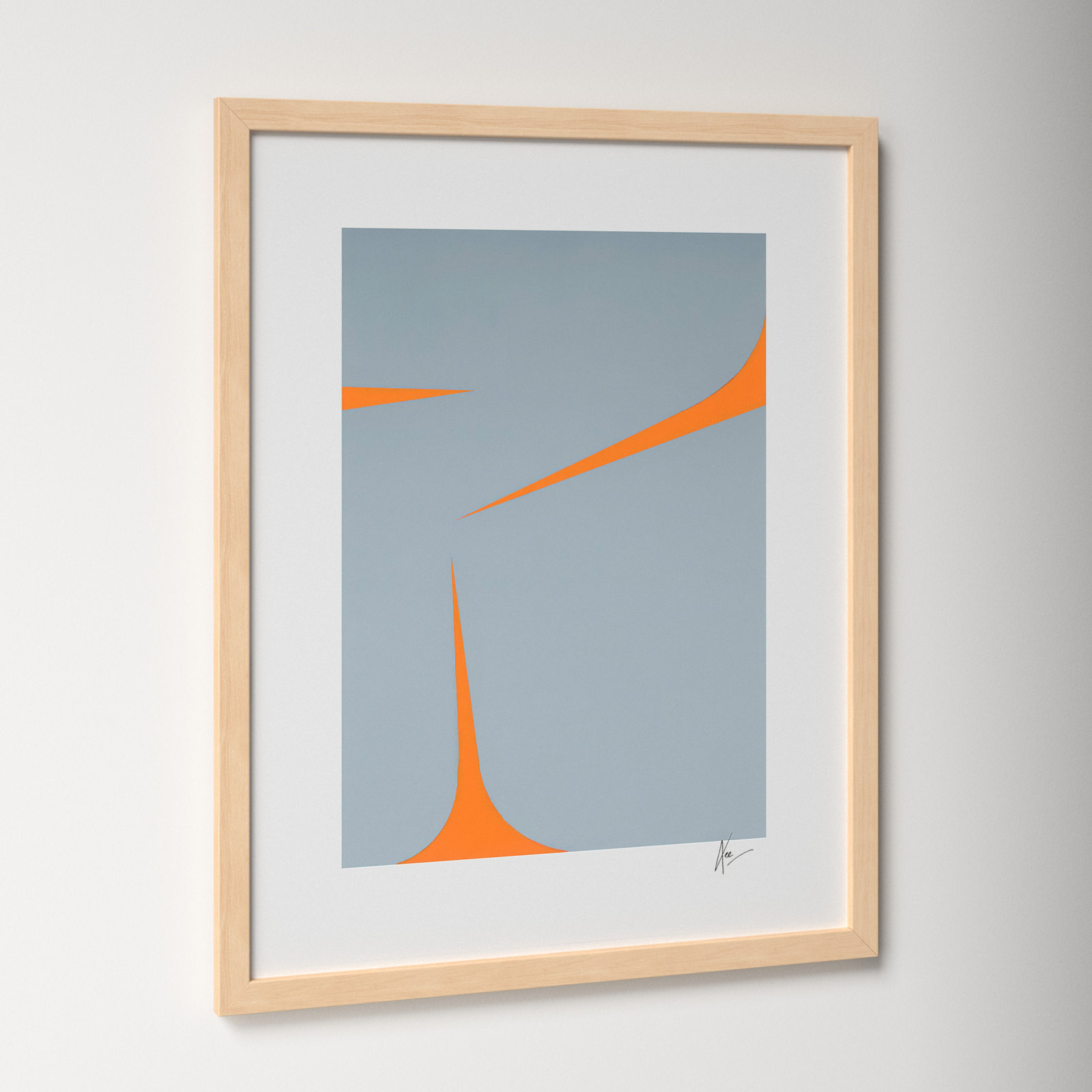 Clouds 1 by Lee Lessem, Beige, 16" W x 20" H
