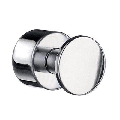 Wall mounted robe hooks (pair) square escutcheon 
