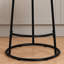 Iron Counter Stool with Iron Frame-657263861-659833670