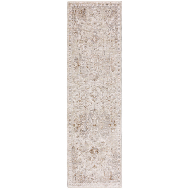 Tapis chypre Cy3 de Chypre, Tapis de couloir 2 pi 3 po x 7 pi 10 po