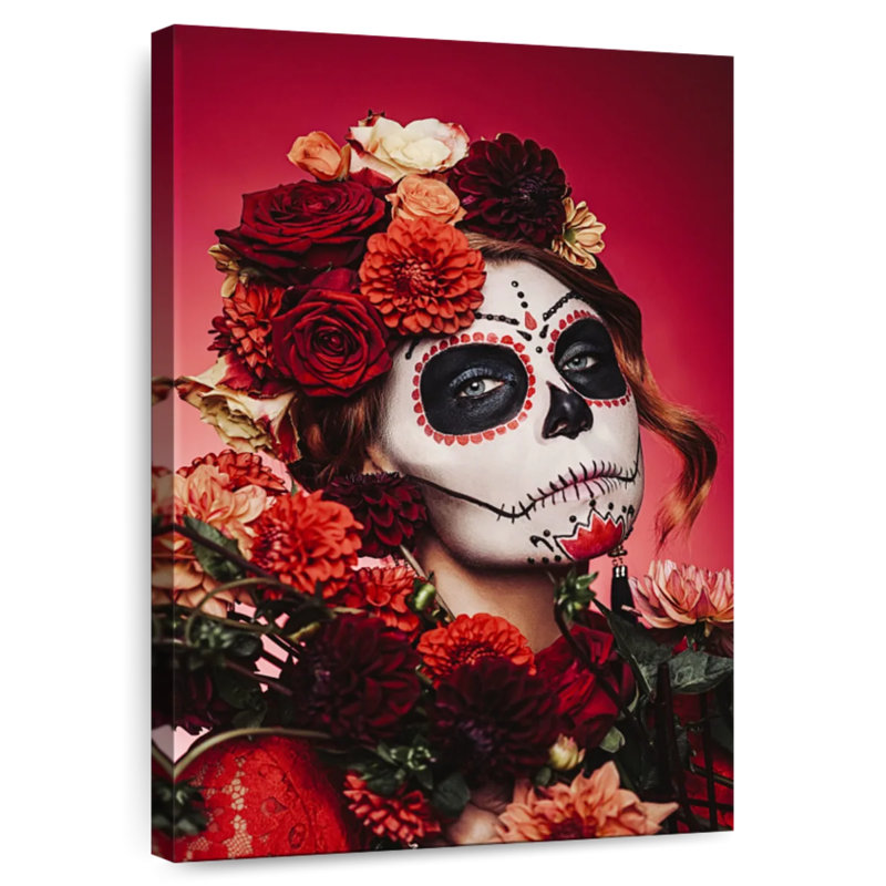 Femme Lelend Sugar Skull, H 30 po x l 20 po