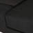 3 Seater With Aluminium Build And -Blocking Seat Covers, Black Rust- - Materials,
