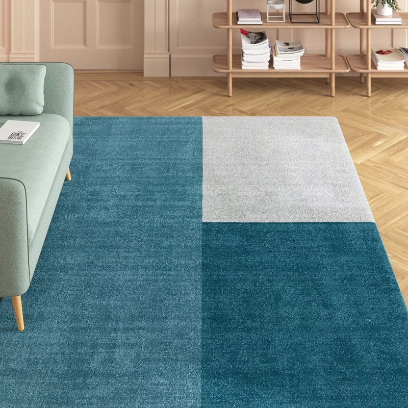 Acuff Geometric Wool Hand Woven Area Rug, Rectangle 160 x 230cm