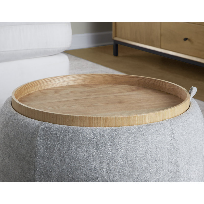Repose-pieds Tray, Gris