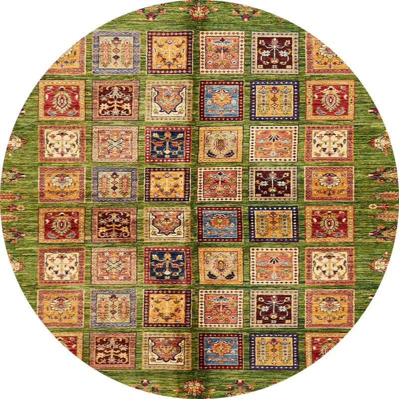 Tapis abstrait moderne 688, Rond 8 pi