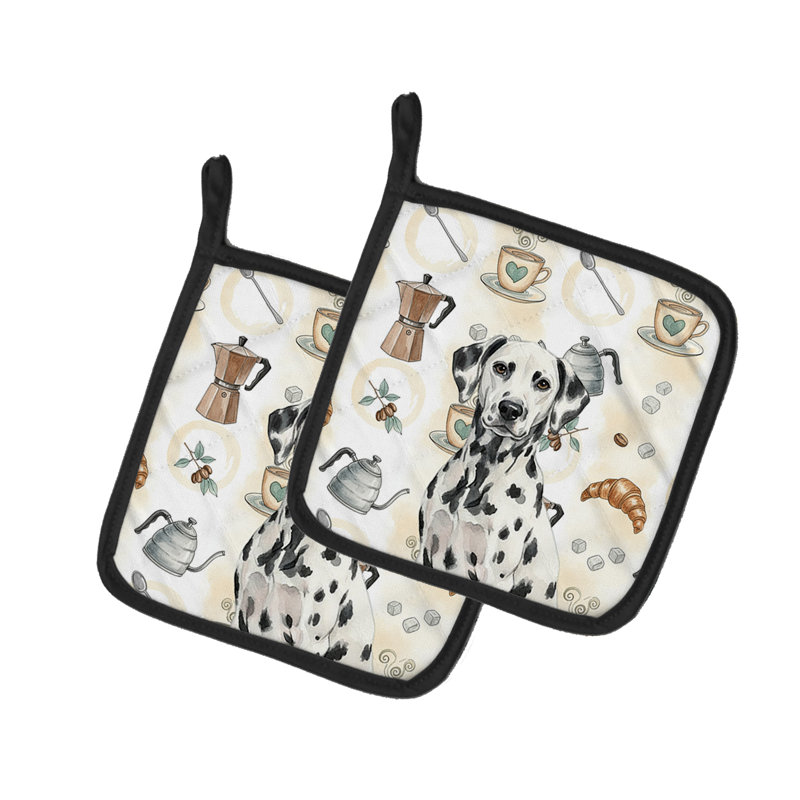Paire de porte-casseroles Dalmatian