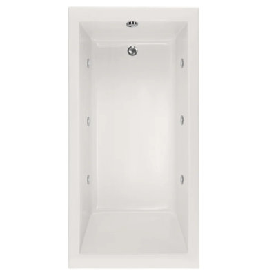 Lacey 72'' x 40'' Drop-In Acrylic Bathtub