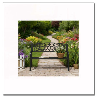 Banc de patio extérieur