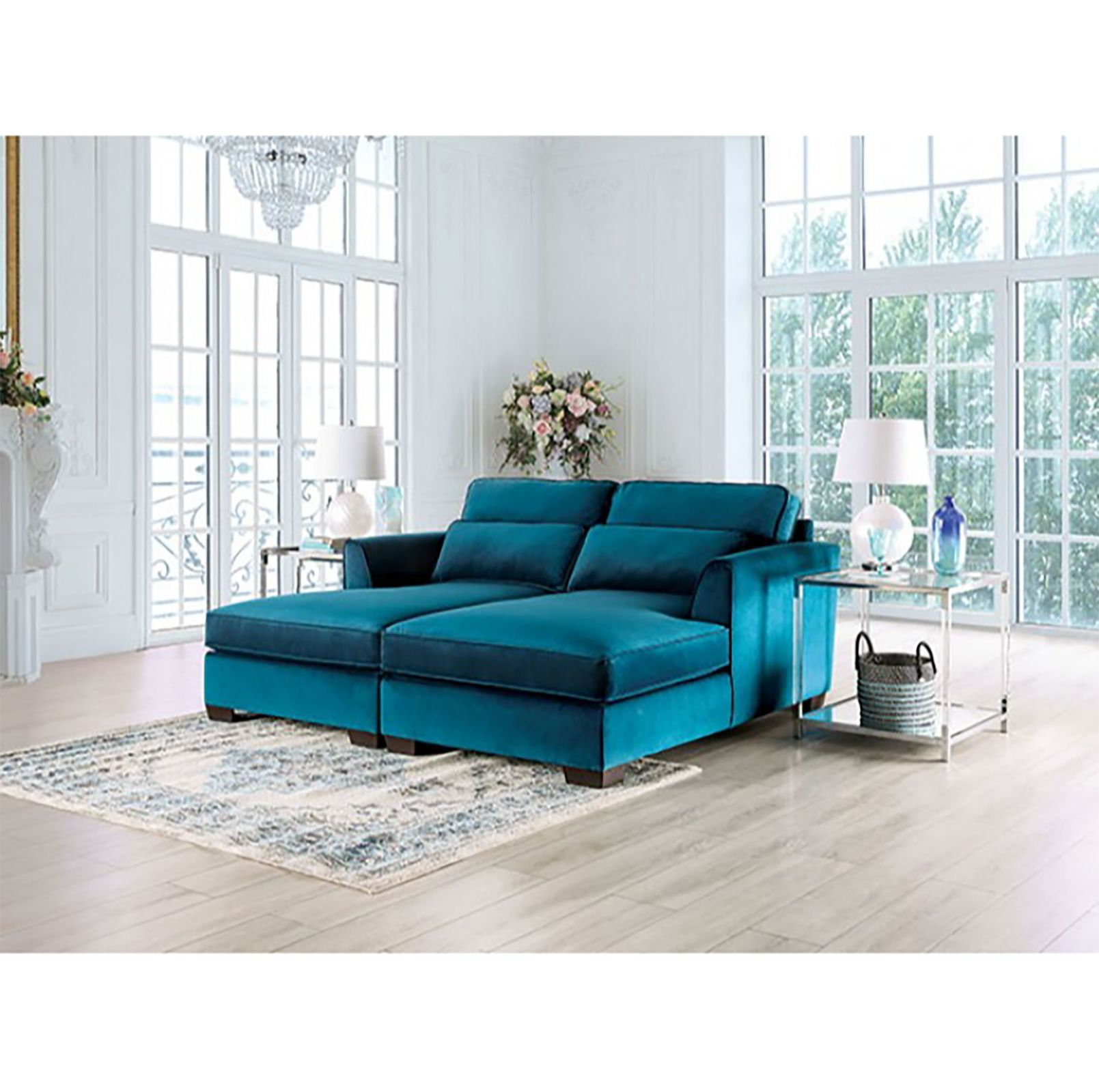 Everly Quinn Upholstered Chaise Lounge