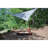 Shade Sail Triangle - Heavyweight (Attachment Point/Pole Not Included) 12 X 12 Ft. Sea Blue-14763422-90285077
