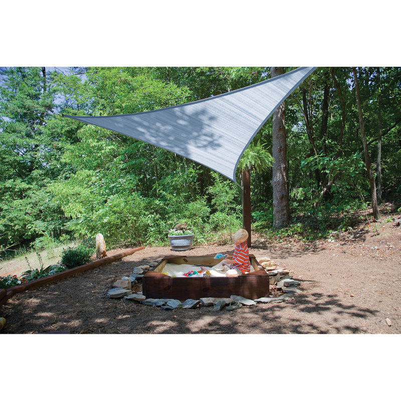 Sea Blue 16ft Triangle Polyethylene Shade Sail