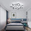 Izzabella 10-Light 85cm Acrylic LED Flush Mount