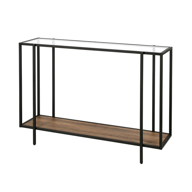Console Vireo, Chêne rustique, H 30 po x l 42 po x P 12 po