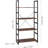 Fontenot Iron Etagere Bookcase, 4-Tier Open Industrial Style Shelf-1563841293-1563780604