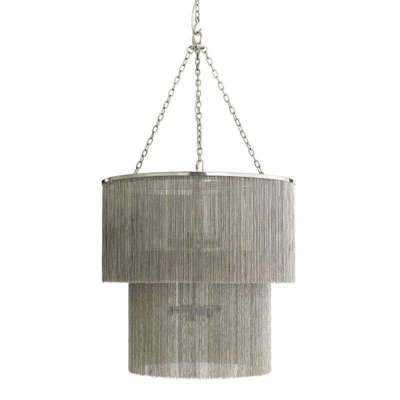 Light Drum Tier James Arteriors Charlien, Bronze antique, Laiton rétro, 12 po de largeur x 22 po de hauteur