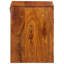 35cm W Solid Wood Bedside Table