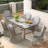 Rectangular Outdoor Dining Set With Cushions-1372905282-1372905343