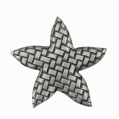 Woven Star Cabinet Knob