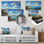 California Seascape I - impression sans cadre sur métal-92739055