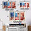 Watercolor American Flag I - Flag USA Wall Art-103164484-103164486