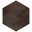 Hex industrielle de 8 1/2 po X 9-7 / 8 po Carreau en porcelaine d'aspect moderne-87777200