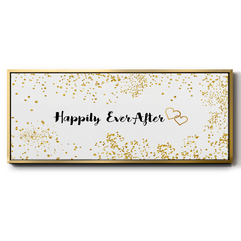 Happily Ever After - toile encadrée, H 24 po x l 60 po