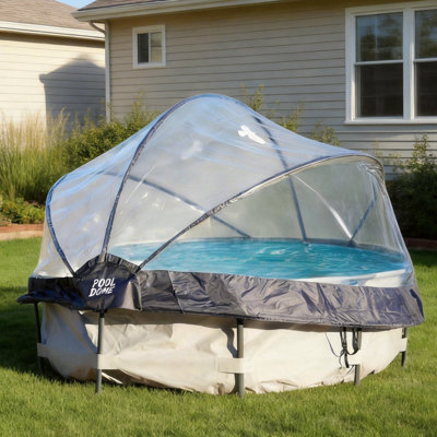 Enceinte ronde et polyvalente pour dôme de piscine toutes saisons