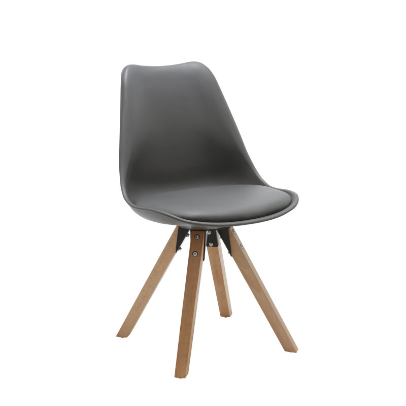 Jarrod 46.5cm H Upholstered Side Chair, Grey