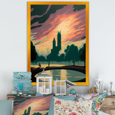 «Vintage of New York Central Park V», reproduction sur toile