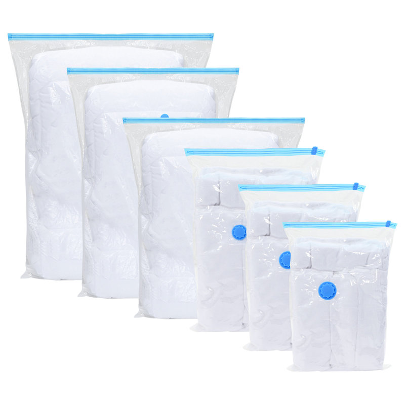 Vidaxl Vacuum Travel Bag Transparent Plastic 130 X 100 Cm Collapsible