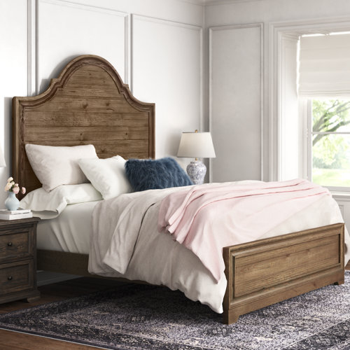 Kelly Clarkson Home Lana Solid Wood Standard Bed & Reviews | Wayfair