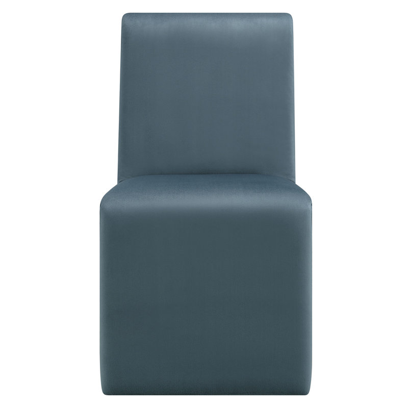 Chaise d'appoint de salle à manger Emory, Bleu cadet