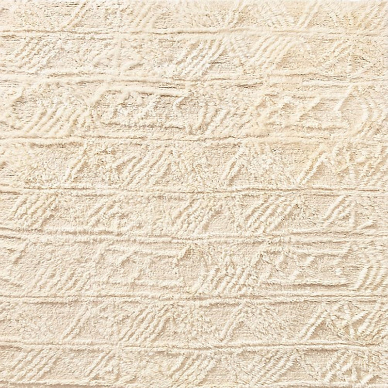 Tapis beige, Carré de 6 pi