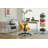 Modern Armrest Office Chair, Computer Desk Chair with Wheels-2027357876