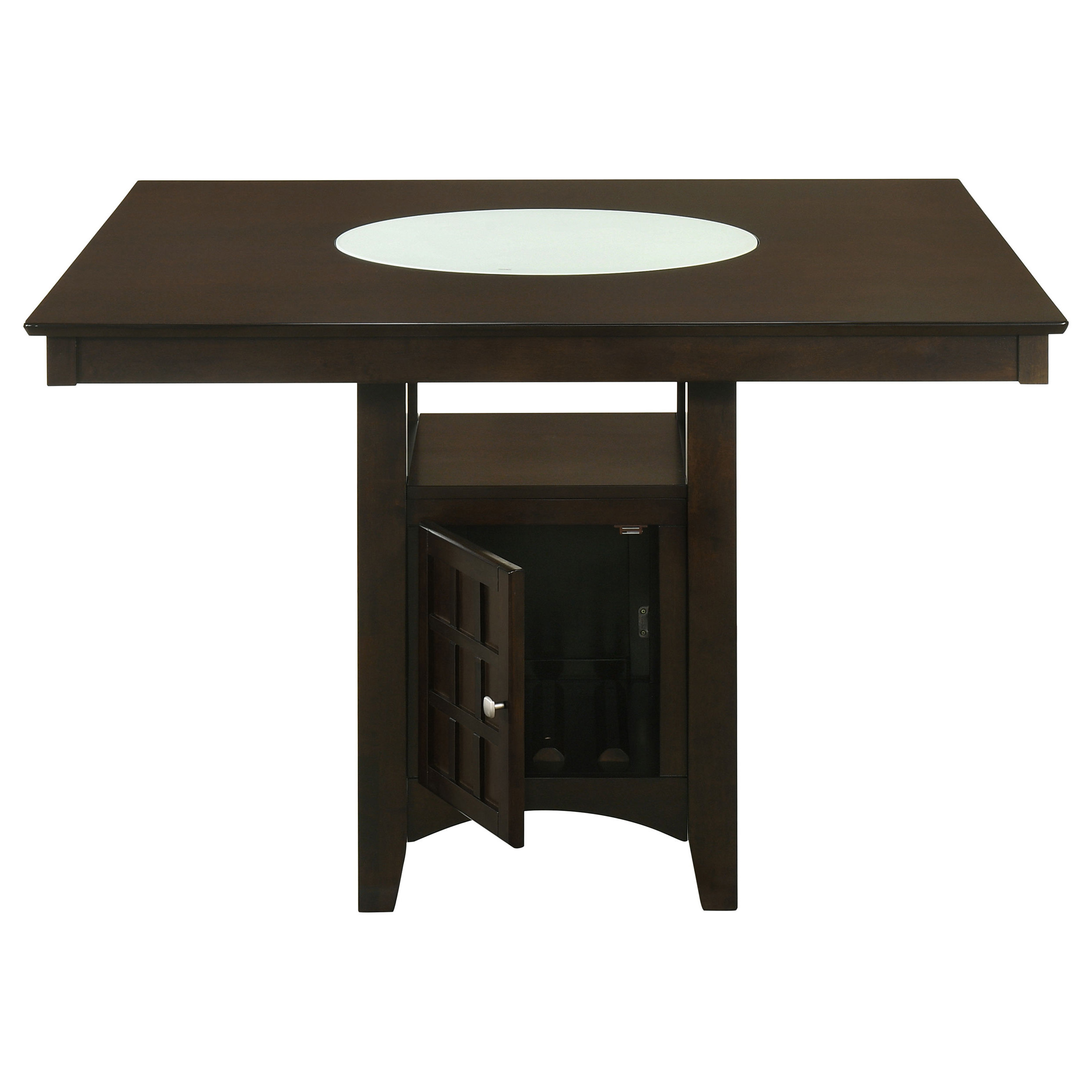 Newline Gabriel 52-Inch Counter Height Dining Table Cappuccino | Wayfair