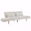 Futon canapé-lit avec accoudoirs réglables, réglable-664409888