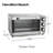 Hamilton Beach® Large 4-Slice Countertop Toaster Oven & Pizza Maker
