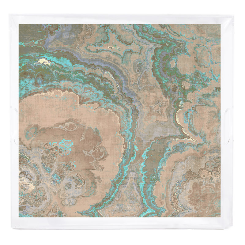 Agate Acrylic Decorative Tray