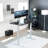 VIVO Single Motor Electric Desk with Push Button Memory Controller-97735782-97735801