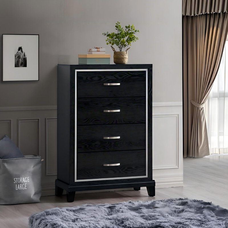 Rangement à 4 tiroirs Livingston pour chambre noire